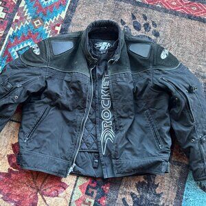 black Joe Rocket Armored Motorcyle Jacket - XL